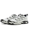 XT-6 Expanse Low Top Sneakers White Metal Black - SALOMON - BALAAN 3