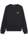 Rider Chest Small Logo Sweatshirt Black - A.P.C. - BALAAN 2