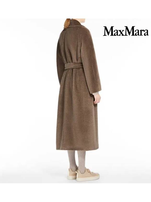 S Malaysia Alpaca Wool Single Coat Gray - MAX MARA - BALAAN.