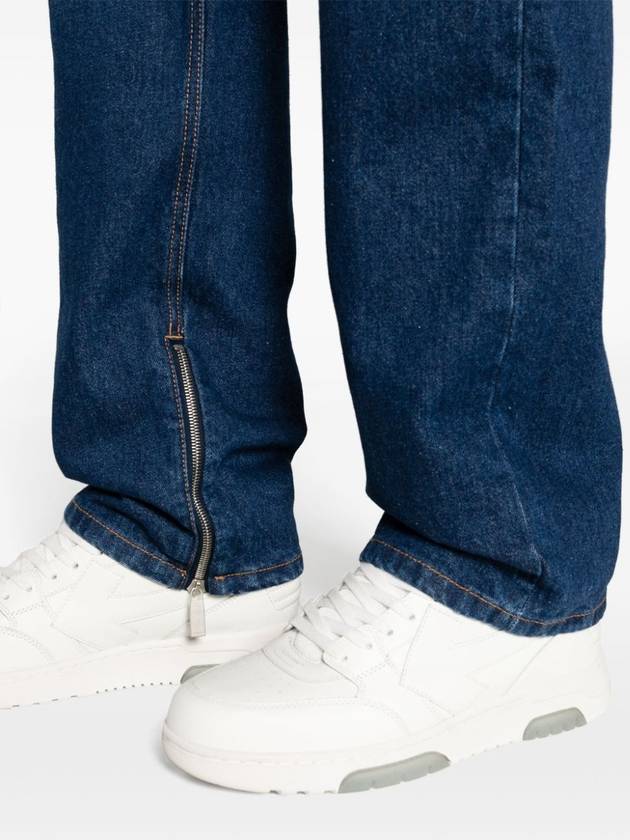 OFF-WHITE ARR ZIP DET SKATE JEANS - OFF WHITE - BALAAN 5