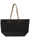 Ella Chain Tote Bag Black - TORY BURCH - BALAAN 5