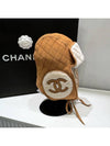 Coco Neju 24 25 Collection Lambskin Beige Roasted Chestnut Hat - CHANEL - BALAAN 5