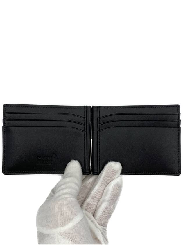 Meisterstück 6CC Money Clip Half Wallet Black - MONTBLANC - BALAAN 3