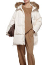 Weekend Novella Raccoon Fur Padding Cream 54960393 000 - MAX MARA - BALAAN 5