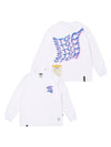 MAGIC OVERSIZED LONG SLEEVES T SHIRTS WHITE - STIGMA - BALAAN 2