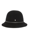 Women's Alto 6 Cloche Hat Black - HELEN KAMINSKI - BALAAN.