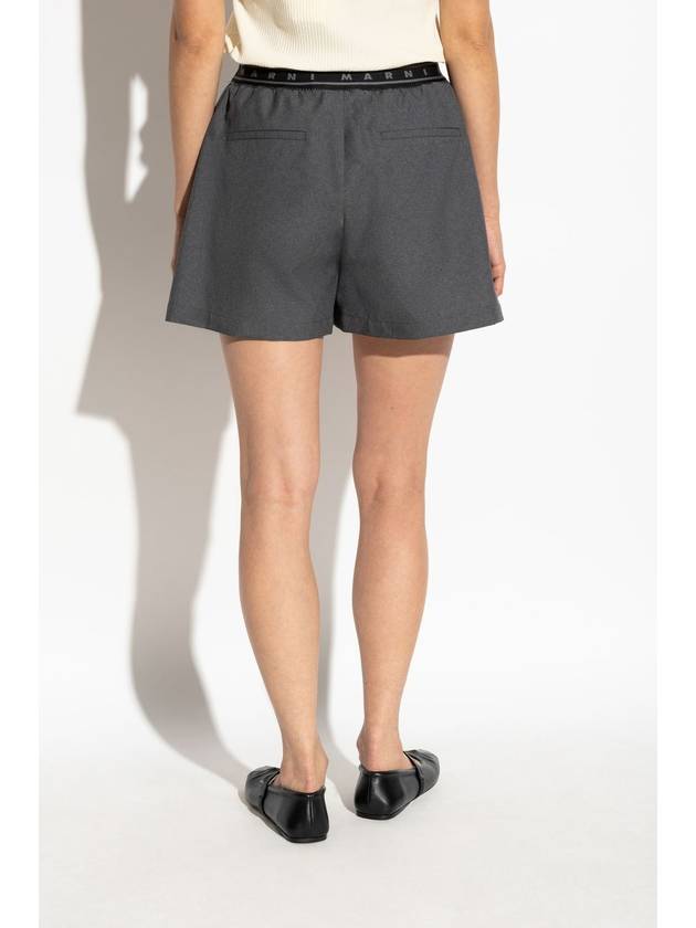 Marni Wool Shorts, Women's, Grey - MARNI - BALAAN 4