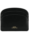 Demi Lune Card Holder Black - A.P.C. - BALAAN 1