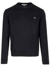 Fox Head Patch Regular Knit Top Black - MAISON KITSUNE - BALAAN 2