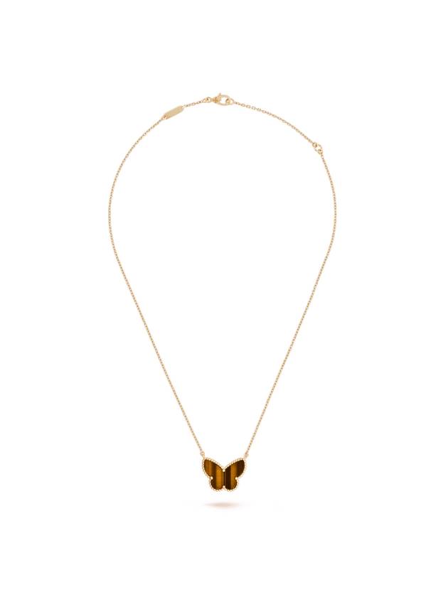 Lucky Alhambra Butterfly Pendant 18K Necklace Gold - VANCLEEFARPELS - BALAAN 1