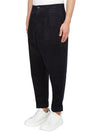 Men's Carrot Straight Pants Night Blue - AMI - BALAAN 3