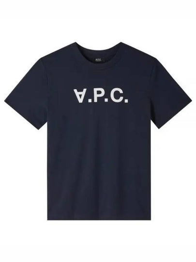 Standard Grand VPC Short Sleeve T-Shirt Navy - A.P.C. - BALAAN 2