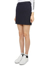 Women's Striped Golf Skirt Navy - HYDROGEN - BALAAN 3