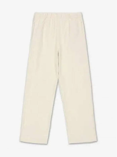 Isoli Cotton Blend Track Pants Ivory - GANNI - BALAAN 2