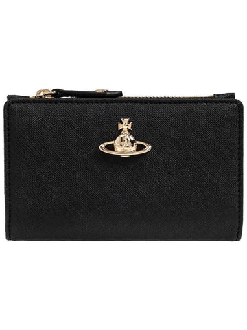 Vivienne Westwood Card Case With Logo Women s Black - VIVIENNE WESTWOOD - BALAAN 1