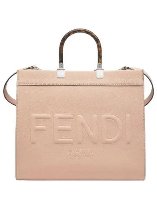 Medium Sunshine Tote Bag Pink Handbag - FENDI - BALAAN 1