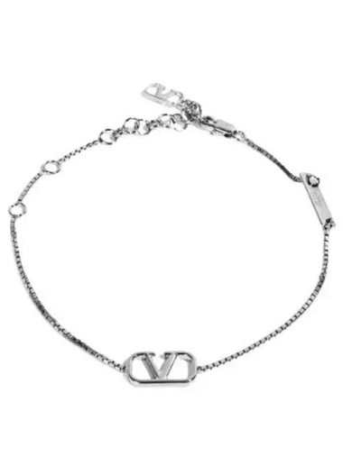 V Logo Signature Men s Bracelet J0N40MET 172 - VALENTINO - BALAAN 1