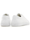 Men's Andy Leather Low Top Sneakers White - SAINT LAURENT - BALAAN 4