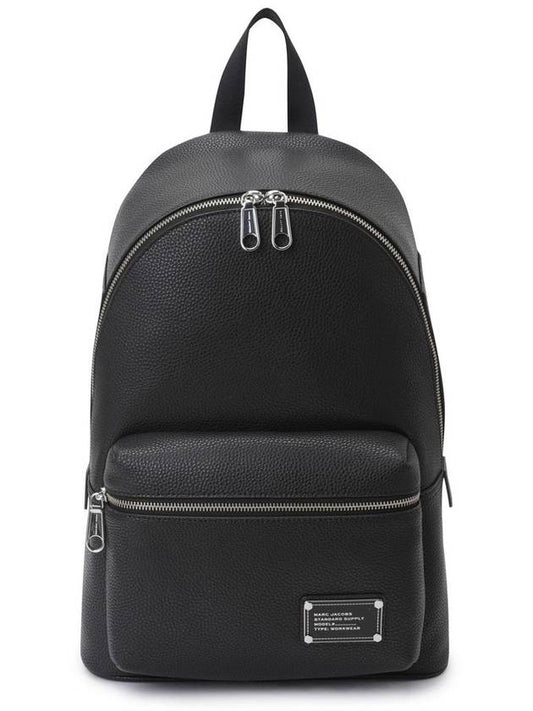 Leather Workwear Backpack_Black (4P4HBP003H01-001) - MARC JACOBS - BALAAN 1