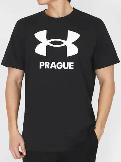 UA Prague City Short Sleeve T-Shirt Black - UNDER ARMOUR - BALAAN 2