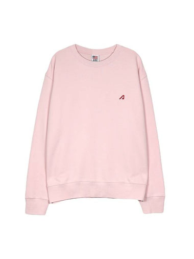 Women's Tennis Academy Sweatshirt Pink - AUTRY - BALAAN 1