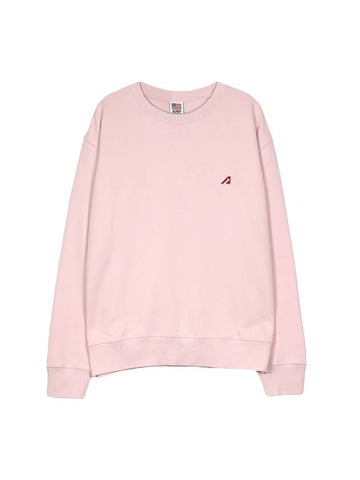 Women's Tennis Academy Sweatshirt Pink - AUTRY - BALAAN 1