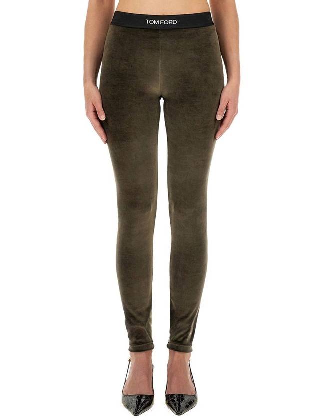 Tom Ford Leggings With Logo - TOM FORD - BALAAN 4