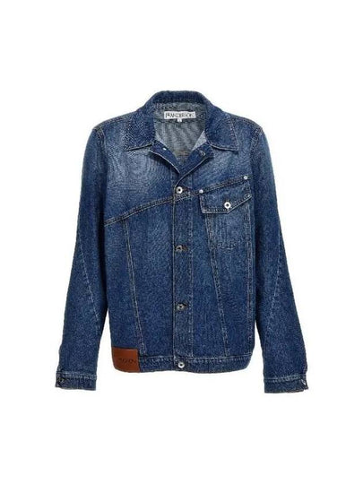 Twisted Denim Jacket Blue - JW ANDERSON - BALAAN 2