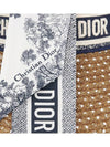 Riviera D Ocean Micha Scarf Visor Navy - DIOR - BALAAN 8