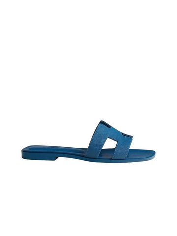 Oran Sandals Absong Blue Blue - HERMES - BALAAN 1