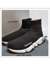 Speedrunner Clear Sole High Top Sneakers Black - BALENCIAGA - BALAAN 5