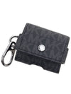 3 In 1 Logo Monogram Travel Gift Set Clutch Bag Black - MICHAEL KORS - BALAAN 9