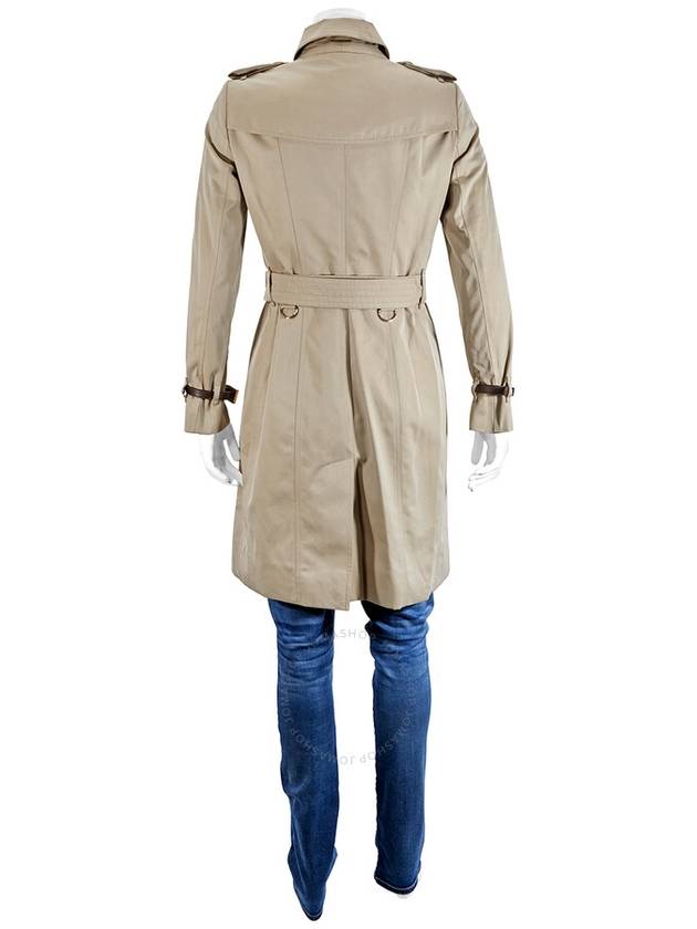 Burberry Ladies Sandringham Cotton Gabardine Trench Coat Brand Size 4 US Size 2 - BURBERRY - BALAAN 3