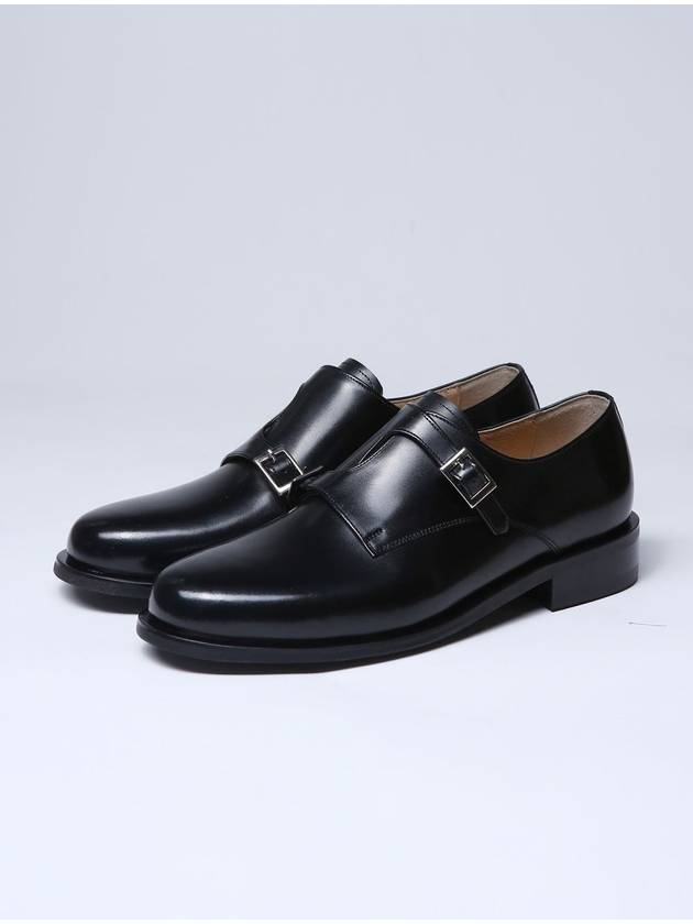 Luciel Double Monk Loafer BK - FLAP'F - BALAAN 3