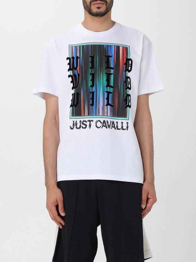 T-shirt Just Cavalli in jersey con stampa - JUST CAVALLI - BALAAN 1