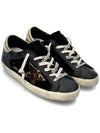 Superstar Leopard Star Low Top Sneakers Gold Black - GOLDEN GOOSE - BALAAN 4