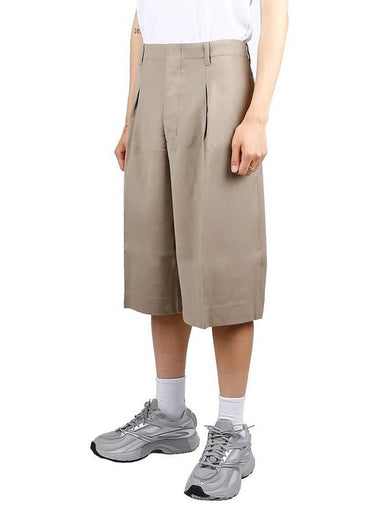 HSO305 VI0007 2811 Long Bermuda Short Pants - AMI - BALAAN 1