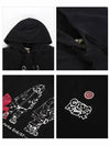 Logo Print Cotton Hoodie Black - TEN C - BALAAN 5