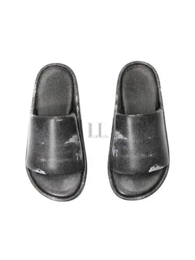 Rise Platform Slide Leather Slippers Black - BALENCIAGA - BALAAN 2