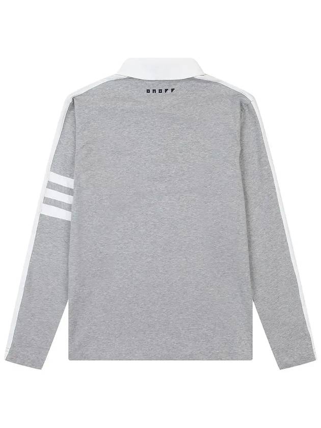 Lagrand cut long sleeve t-shirt OF9602GBGREY - ONOFF - BALAAN 4