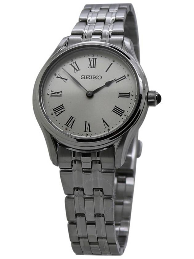 Seiko Quartz Cream Dial Ladies Watch SWR069P1 - SEIKO - BALAAN 1