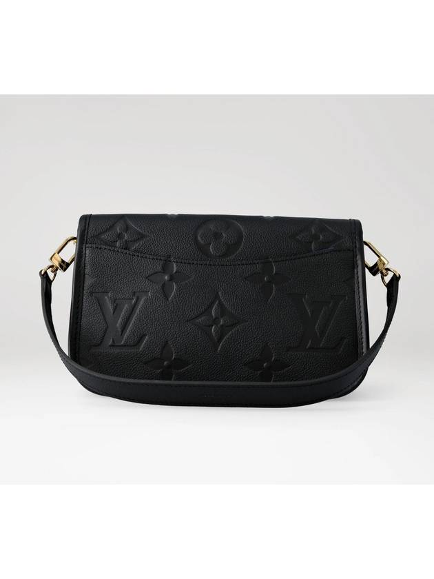 Women s Diane Logo Leather Cross Bag Black 46386 - LOUIS VUITTON - BALAAN 4