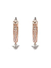 Hoop Stainless Steel Earrings Rose Gold - EMPORIO ARMANI - BALAAN 2