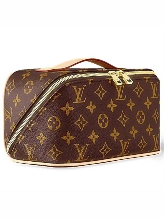 Toiletry Pouch Bag Brown - LOUIS VUITTON - BALAAN 3