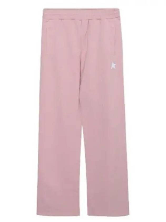 Star Logo Sweat Track Pants Pink - GOLDEN GOOSE - BALAAN 2