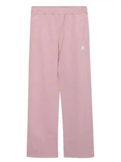 Star Logo Sweat Track Pants Pink - GOLDEN GOOSE - BALAAN 2