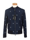 Signature Track Jacket Navy - NEIL BARRETT - BALAAN 3