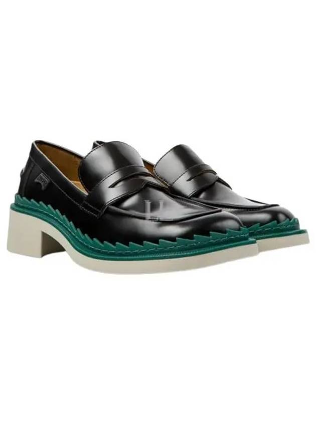 Twins Leather Loafers Black - CAMPER - BALAAN 2