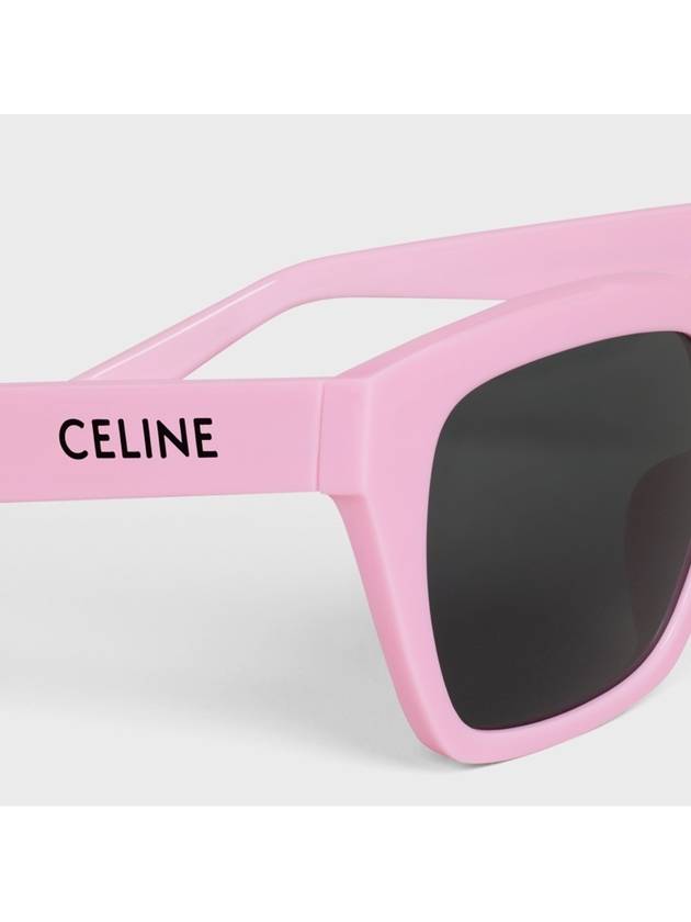 Eyewear Monochrome 03 Acetate Sunglasses Light Pink - CELINE - BALAAN 4