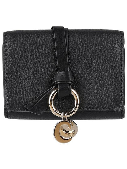 Alphabet Small Half Wallet Black - CHLOE - BALAAN 2